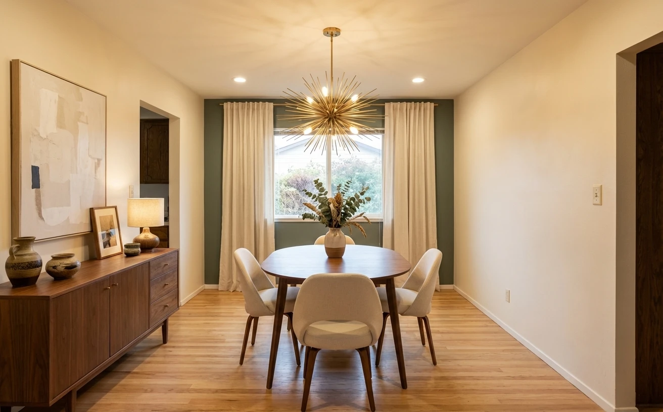 Dining Room after AI redesign